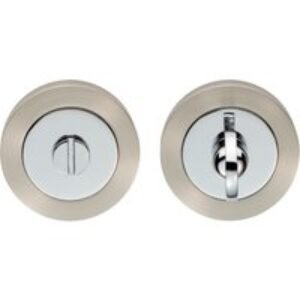 Carlisle Brass Turn & Release On Concealed Fix Round Rose Satin Chrome
