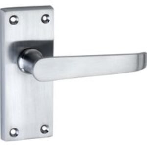 4Trade Victorian Lever Latch Handle Satin Nickel
