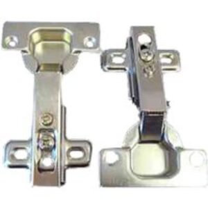 4Trade Hinges Concealed Sprung Nickel Plated 35mm Pack of 2