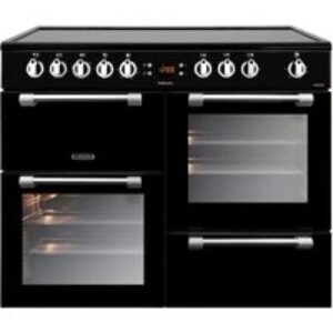 Leisure Cookmaster Electric Range Cooker Black 100cm - CK100C210K