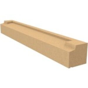 Cill Stooled T1-40 Bath 1255 x 150 x 140