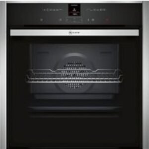 NEFF Built-in Single Pyro Oven Stainless Steel with Slide & Hide - B57CR22N0B
