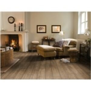 Quick-Step Impressive Scraped Oak Grey Brown Laminate Flooring - Pack Size 1.835m2