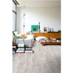 Quick-Step Impressive Concrete Wood Light Grey Laminate Flooring - Pack Size 1.835m2