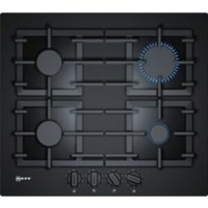 NEFF N70 Four Burners Gas Hob On Tempered Glass Black 60cm - T26CS49S0