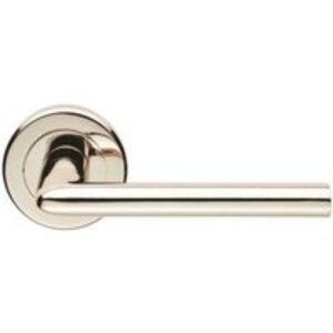 Carlisle Brass Serozzetta Dieci Lever On Rose Polished Nickel - Polished Nickel