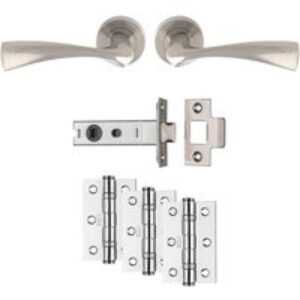 Carlisle Brass Sintra Latch Pack - Ultimate Door Pack - Satin Nickel