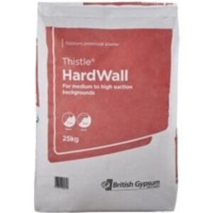 British Gypsum Thistle Hardwall Plaster 25Kg