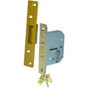 4Trade Euro Profile Deadlock Brass 64mm