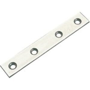 4Trade Mending Plates Zinc Plated 100mm Pack of 4
