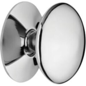 Wickes Victorian Cabinet Door Knob - Chrome 25mm Pack of 4