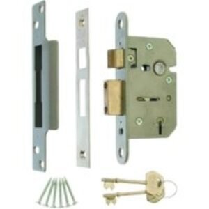 4Trade Mortice Sashlock 5 Lever 64mm Satin