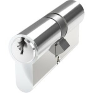 Mila Prolinea 6 Pin Double Euro Cylinder 40/40 Polished Chrome