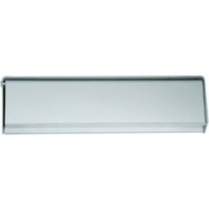 4Trade Letter Plate Face Fix 250 x 75mm Satin Anodised Aluminium