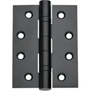 Ball Bearing Hinge Stainless Steel Matt Black 102mm - Pack of 3