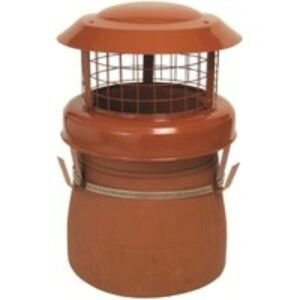 Mad High Birdguard Powder Coated Terracotta Chimney Cowl
