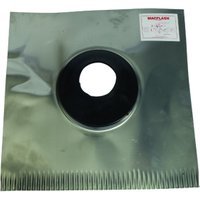 Aluminium Roof Flashing 18in x 18in Base x 4in Pipe RS1