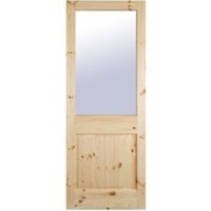 Plaut 2XG Pine Double Flemish Glazed Door 1981 x 838 x 44mm