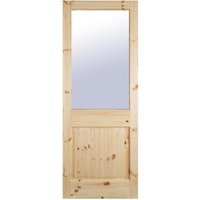 Plaut 2XG Pine Double Flemish Glazed Door 1981 x 838 x 44mm