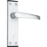 4Trade Oxford Lever Lock Satin Anodised Aluminium