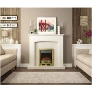 Be Modern Bayden Classic Electric Fire - Manual - Brass 19488