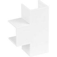 Ced Mini Trunking Accessories Flat Tee 16 x 16mm 10 Pack