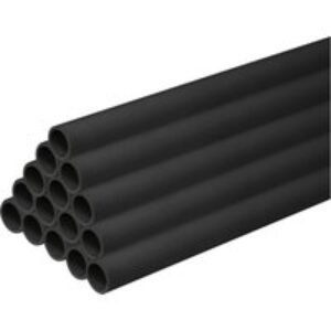Ced Heavy Duty PVC Round Conduit Black 20mm x 3m 30 Pack