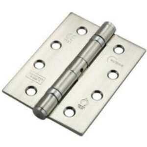 Eclipse 14935 Mild Steel Ball Bearing Hinge Grade 11 Satin Chrome 102 x 76 x 2.7mm 2 Pack