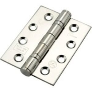 Eclipse 102 x 76 x 3mm Polished Stainless Steel Ball Bearing Hinge Grade 13