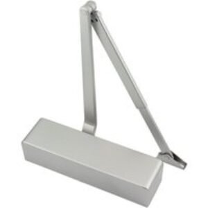Eclipse 93 Series adjustable door closer Silver