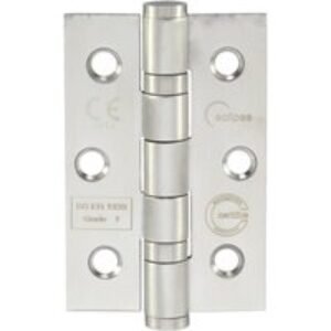 Eclipse Grade 7 Fire Hinge Satin Stainless Steel