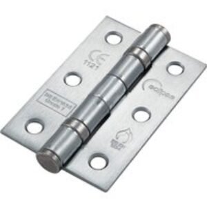 Eclipse Grade 7 Fire Hinge Satin Chrome Plated