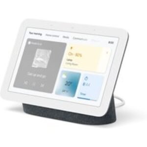 Google Nest Hub, 2nd Generation - Charcoal, Smart Display - GA01892-GB