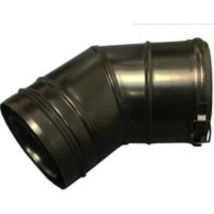 Grant GE45/90B 45 Degree Elbow 12-26KW Black