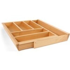 Extendable Cutlery Tray 450-600mm Ash Effect