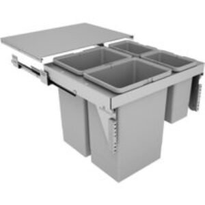 Stanto Pull Out Bin (2 x 24 Litre, 2 x 8 Litre) - Door Mounted (600mm)