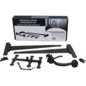 Ledged Door Hardware Set Beeswax