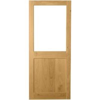 Solid Light Oak External Door 2XG External Door Custom size