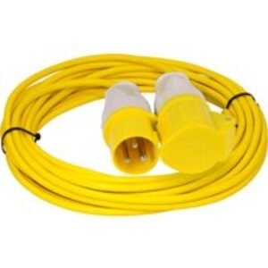 Masterplug 1 Gang 16A Extension Lead 15m 110V