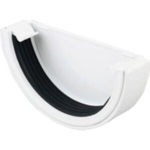Wavin Osma RoundLine stopend external 12mm white 0T011W