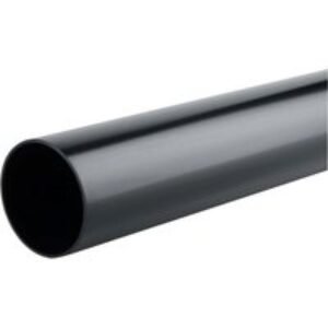 Wavin Osma RoundLine pipe 68mm black 2.75m 0T086B