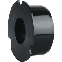 Wavin OsmaSoil plain ended socket plug 110m black
