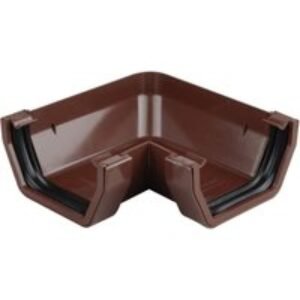 Osma SquareLine 4T803 Gutter Angle 90° 100mm Brown