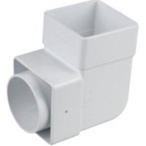 Wavin Osma SquareLine pipe bend 87.5° 61mm white