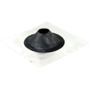 Wavin OsmaSoil VariPitch pipe flashing for flat roofs 400x400mm