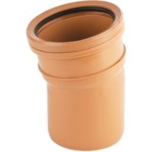 OsmaDrain Single Socket Short Radius Bend 11.5° 110mm 4D168