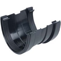 Wavin Osma DeepLine gutter union 113mm black 9T909B