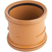 Osmadrain Drainage Double Socket Slip Coupler 110mm