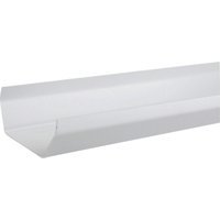 Wavin Osma SquareLine gutter 100mm white 2m 4T872W