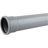 Wavin OsmaSoil S/S pipe 110mm grey 4m